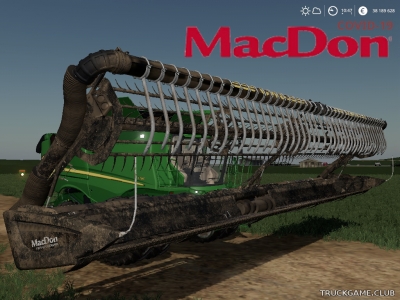 Мод "MacDon FD 75" для Farming Simulator 2019