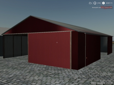 Мод "Placeable American Small Shed v1.1" для Farming Simulator 2019