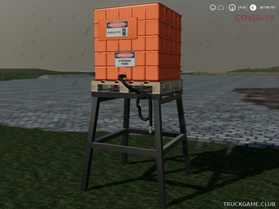 Мод "Placeable Fuelshop" для Farming Simulator 2019
