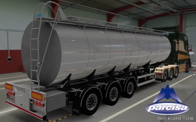 Мод "Owned Parcisa Cisterna" для Euro Truck Simulator 2