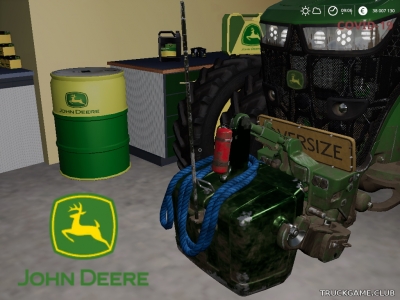 Мод "John Deere Weight 1150" для Farming Simulator 2019