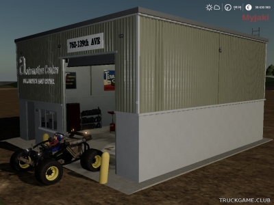 Мод "Placeable Automotive Center" для Farming Simulator 2019