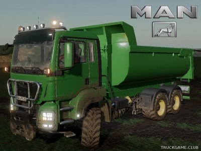 Мод "MAN TGS 26.500 ITRunner v1.2" для Farming Simulator 2019