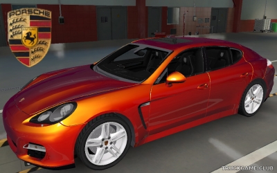 Мод "Porsche Panamera Turbo S 2010 v5.0" для Euro Truck Simulator 2
