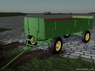 Мод "Old Wooden Trailer" для Farming Simulator 2019