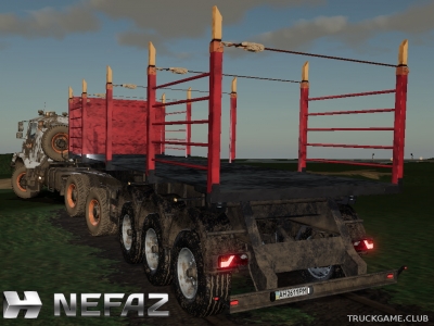 Мод "НефАЗ Лесовоз" для Farming Simulator 2019