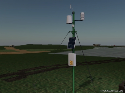 Мод "Placeable Weather Station" для Farming Simulator 2019
