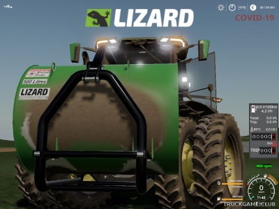 Мод "Lizard Fuel 3point Bowser v1.0" для Farming Simulator 2019