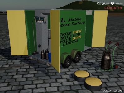 Мод "Mobile Cheese Factory" для Farming Simulator 2019