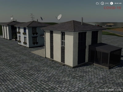 Мод "Placeable Modern Farm House Pack" для Farming Simulator 2019