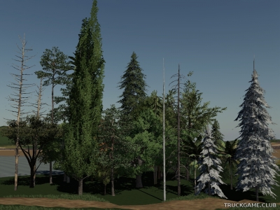 Мод "Placeable Trees Pack v1.1.5" для Farming Simulator 2019