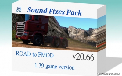 Мод "Sound Fixes Pack v20.66" для Euro Truck Simulator 2