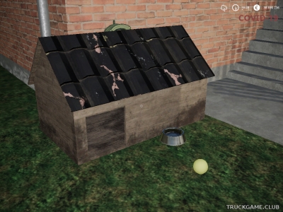 Мод "Placeable Wooden Dog House" для Farming Simulator 2019