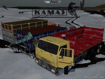 Мод "КамАЗ-55102 v1.0.1" для Farming Simulator 2019
