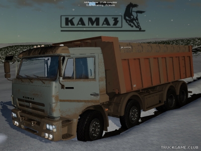 Мод "КамАЗ-65201" для Farming Simulator 2019