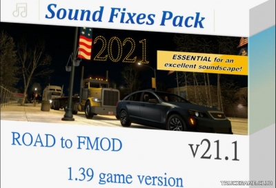 Мод "Sound Fixes Pack v21.1" для Euro Truck Simulator 2