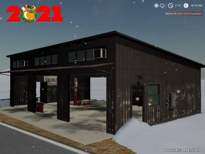 Мод "Placeable Old Shop" для Farming Simulator 2019
