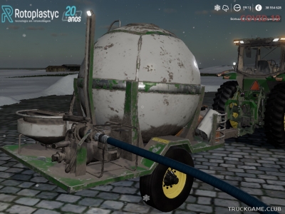Мод "Rotoplastyc Speed Mix 3000 v1.1" для Farming Simulator 2019