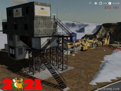 Мод "Placeable Stone Quarry Factory" для Farming Simulator 2019