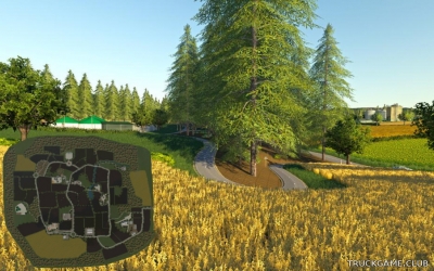 Мод "Petite France v1.0" для Farming Simulator 2019
