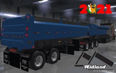 Мод "Owned Midland B-Train" для American Truck Simulator