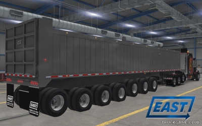 Мод "Owned East 7-Axle End Dump" для American Truck Simulator