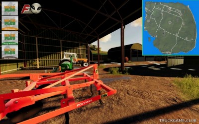 Мод "Oak Hill v1.1" для Farming Simulator 2019
