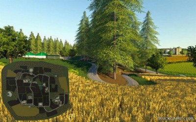 Мод "Petite France v1.1" для Farming Simulator 2019