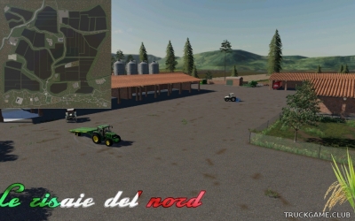 Мод "Le Risaie Del Nord v1.0.0.1" для Farming Simulator 2019