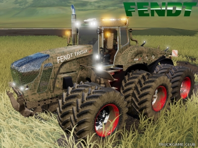 Мод "Fendt Trisix v2.3" для Farming Simulator 2019
