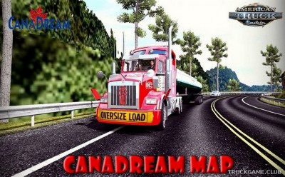 Мод "CanaDream v2.40.1" для American Truck Simulator