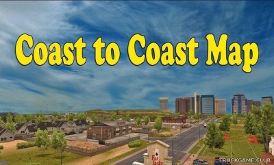 Мод "Coast to Coast v2.11.14" для American Truck Simulator
