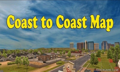 Мод "Coast to Coast v2.11.12" для American Truck Simulator