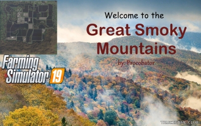 Мод "Great Smoky Mountains v2.0" для Farming Simulator 2019