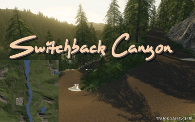 Мод "Switchback Canyon v1.3.1" для Farming Simulator 2019