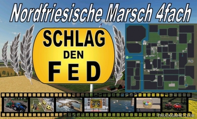 Мод "Schlag den Fed v1.0" для Farming Simulator 2019