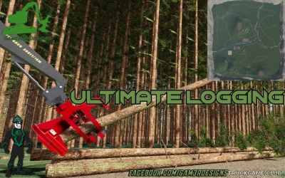 Мод "Ultimate Logging v2.0" для Farming Simulator 2019
