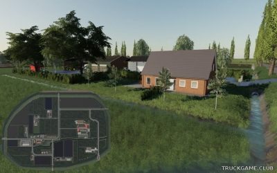 Мод "Dutch Island v1.0" для Farming Simulator 2019