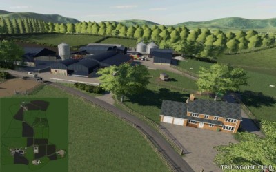 Мод "Newbrook Farm v1.1" для Farming Simulator 2019