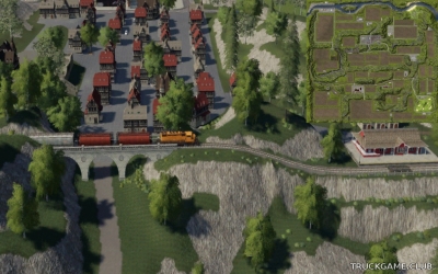 Мод "Hagenstedt Train v1.0" для Farming Simulator 2019