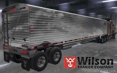 Мод "Owned Wilson Grain Hopper" для American Truck Simulator