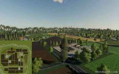 Мод "Vogelsberg v1.0" для Farming Simulator 2019