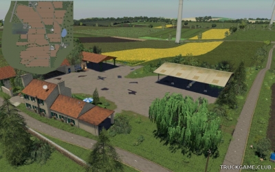 Мод "Les Plaines Normandes v1.0" для Farming Simulator 2019