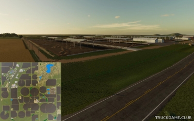 Мод "West Texas v2.1.0.4" для Farming Simulator 2019