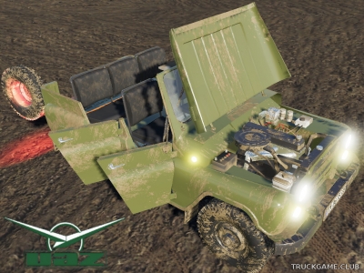 Мод "УАЗ-469 v1.0" для Farming Simulator 2019