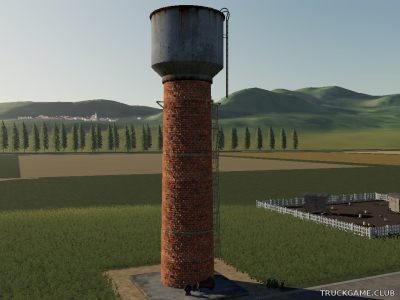 Мод "Placeable Water Tower v1.0" для Farming Simulator 2019