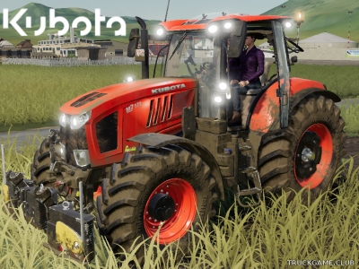 Мод "Kubota M7 FL v1.0" для Farming Simulator 2019