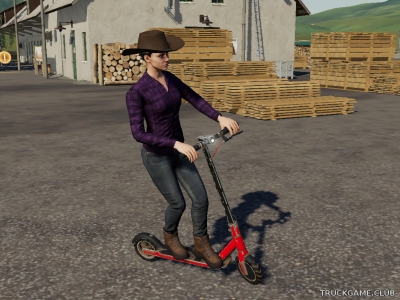 Мод "Electric Scooter v1.1" для Farming Simulator 2019