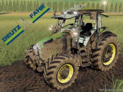 Мод "Deutz-Fahr 5100 TTV FL v1.1" для Farming Simulator 2019