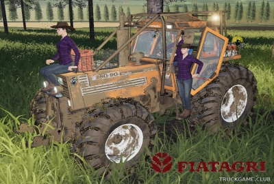 Мод "Fiat 180-90 Turbo FL v1.0" для Farming Simulator 2019
